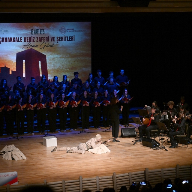 Anadolu Üniversitesi'nde 18 Mart anma programı düzenlendi