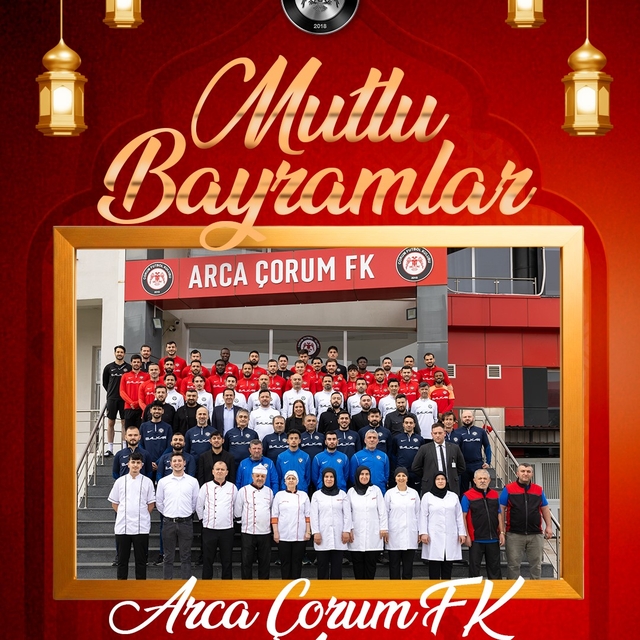 Çorum FK'den Ramazan Bayramı mesajı