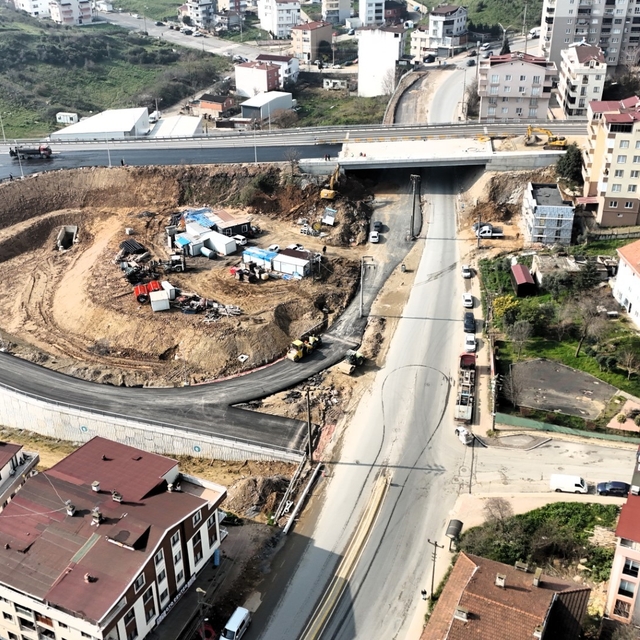 Darıca ve Eskihisar trafiğine nefes aldıracak projede sona doğru