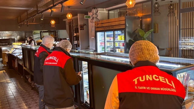 Bayram öncesi gıda alarmı: Tunceli'de denetimler sıklaştırıldı