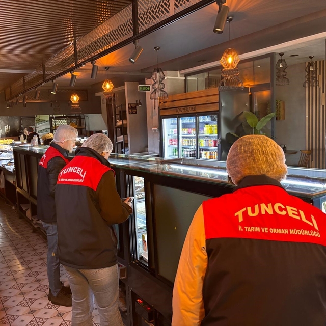 Bayram öncesi gıda alarmı: Tunceli'de denetimler sıklaştırıldı