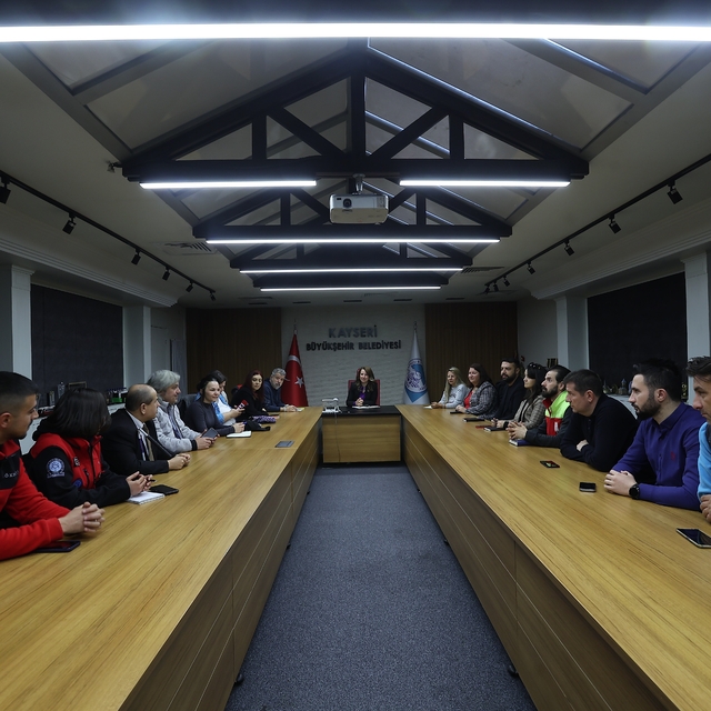 Afet ve acil durumlarda engellilik çalıştayı ön hazırlık toplantısı yapıldı