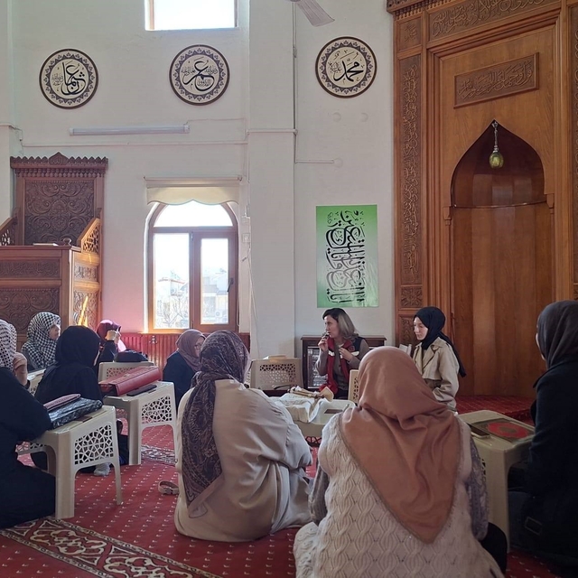 Köyceğiz'de 'Filistin'de Kadın Olmak' konulu seminer düzenlendi