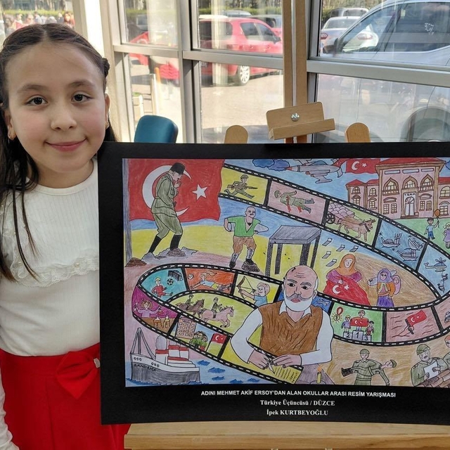 Düzceli öğrenci Türkiye üçüncüsü oldu