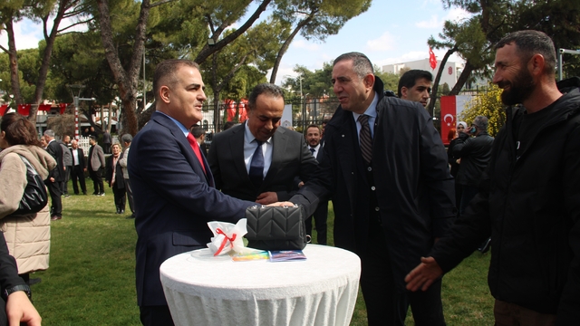 Muğla'da bayramlaşma töreni yapıldı