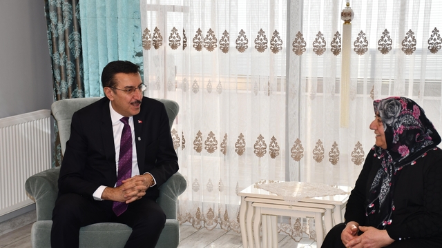 AK Parti Malatya Milletvekili Tüfenkci'den şehit ailelerine ziyaret