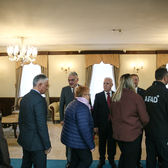 Bursa Valiliğinde bayramlaşma töreni yapıldı