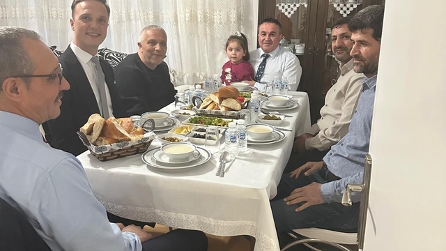 Bilecik protokolü şehit ve gazi aileleriyle iftarda buluştu