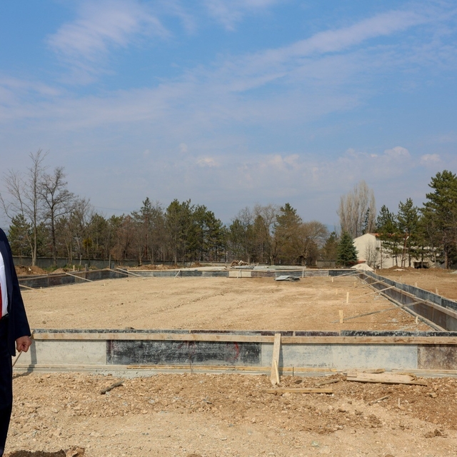 Taşköprü'de Atlı Turizm Merkezi'nde yapım çalışmaları başladı