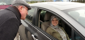 Vali Toraman, trafik denetimlerine katıldı