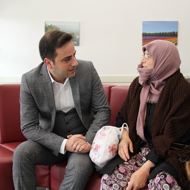 Kaymakam Altuntaş'tan kurumlara bayram ziyareti