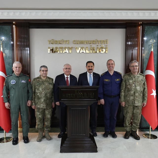 Bakan Güler Hatay'da
