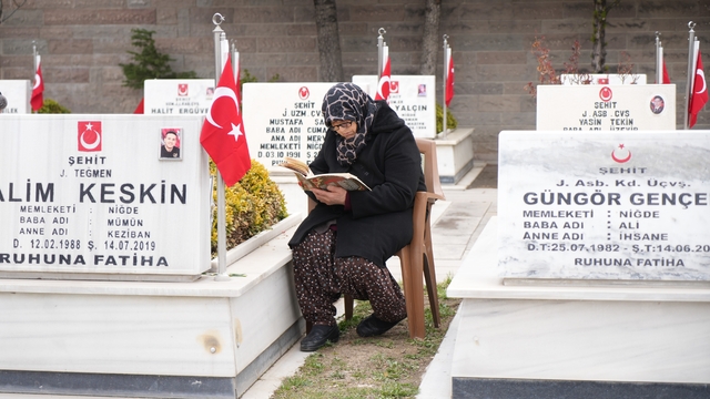 Niğde'de bayram arifesinde şehitlikler ziyaret edildi