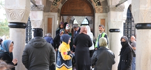 Terzibaba Mezarlığı’nda arife günü yoğunluğu