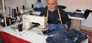 Tercan'da terzilerin bayram mesaisi