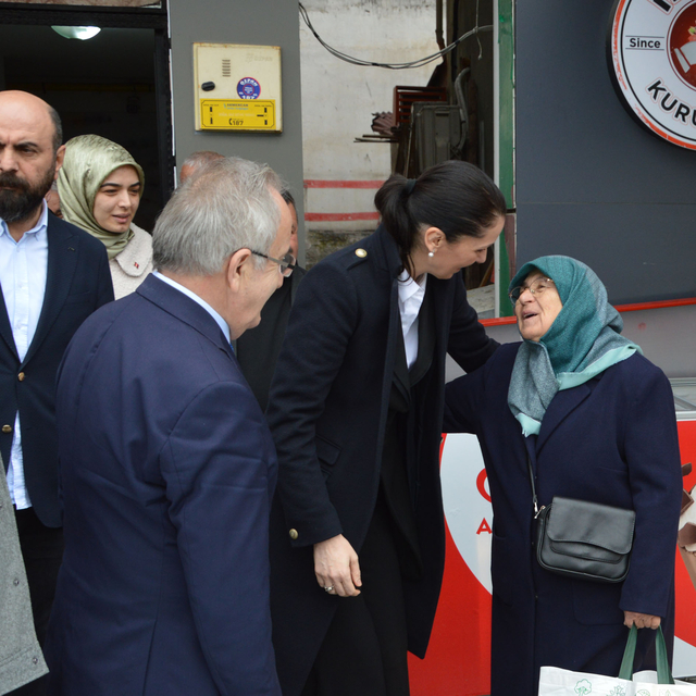 AK Parti Havza İlçe Başkanlığınca bayramlaşma programı düzenlendi