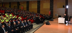 Erzincan Emniyet Müdürlüğü’nde bayram öncesi toplantı