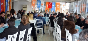 AK Parti'li Gider, Gelibolu'da partililerle bayramlaştı