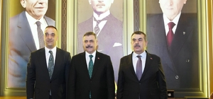 İçişleri Bakanı Çiftçi ve Milli Eğitim Bakanı Tekin'den MHP'ye ziyaret