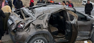 Konya'da otomobil takla attı: 1 ölü, 1 yaralı