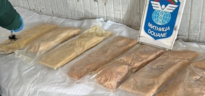 Sınırda 14 kilodan fazla sentetik uyuşturucu yakalandı