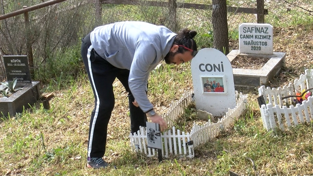 Türkiye'nin ilk evcil hayvan mezarlığına bayram ziyareti