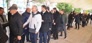 Kahramankazan'da bayramlaşma töreni düzenlendi