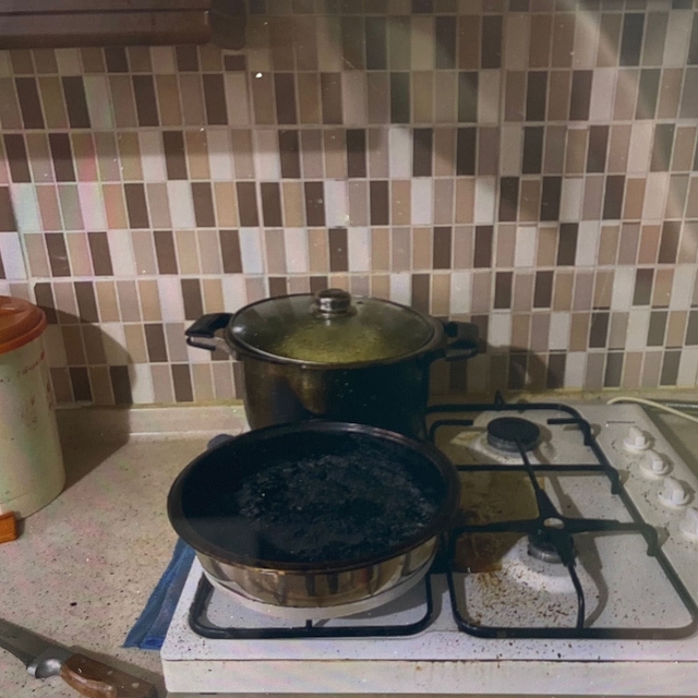 Ocakta unutulan yemek kadının ölümüne neden oldu