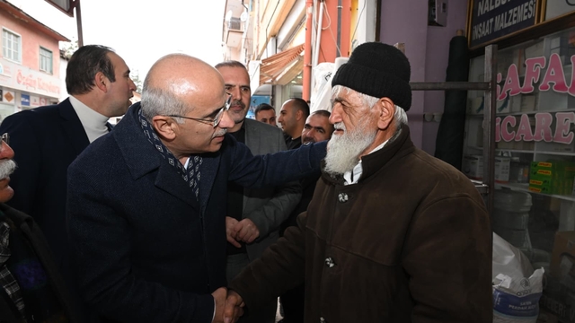 Başkan Er Arapgir'e müjde: "Çarşı meydanının altyapısını tamamladık"