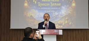 Vali Taşyapan: "Bayramlar kardeşliği pekiştirir"