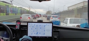 Bursa’da hayat koridoru açıldı Sürücülerden alkışlanacak hareket