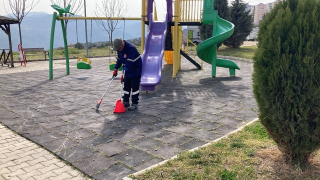 Bilecik Belediyesi'nden bayramda yoğun mesai