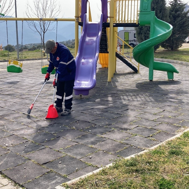 Bilecik Belediyesi'nden bayramda yoğun mesai