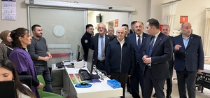 Salıpazarı'nda bayramlaşma töreni düzenlendi