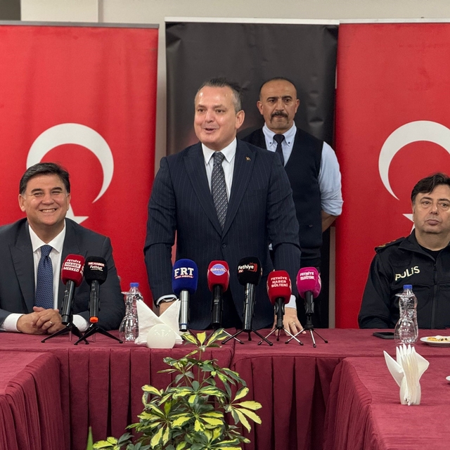 Fethiye protokolü bayram ziyaretlerinde bulundu