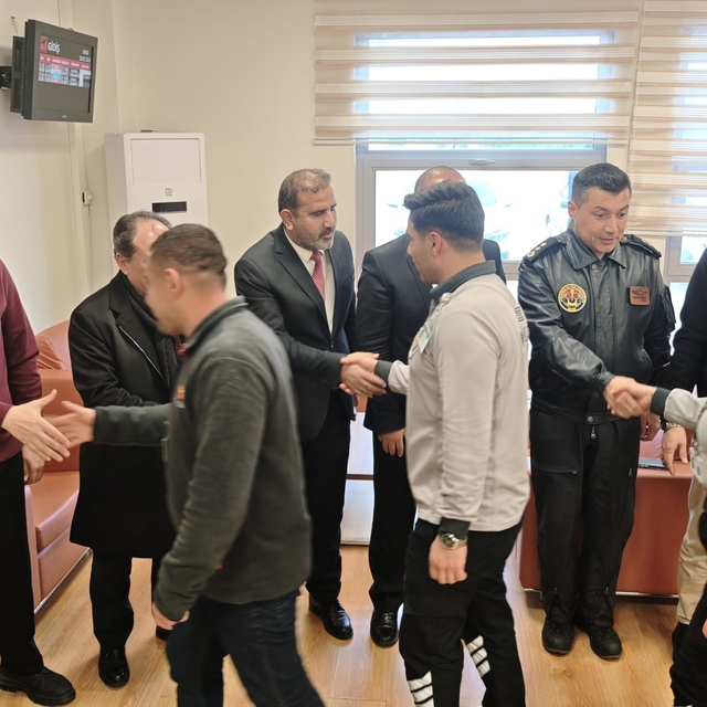 Şırnak Şerafettin Elçi Havalimanında bayramlaşma töreni