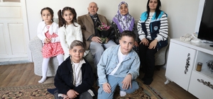 Battalgazi Belediyesi’nden çocuklarla bayram ziyareti