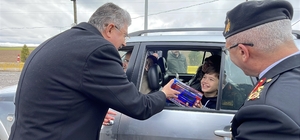 Eskişehir Valisi Yılmaz, kara yollarındaki uygulama noktalarını ziyaret etti