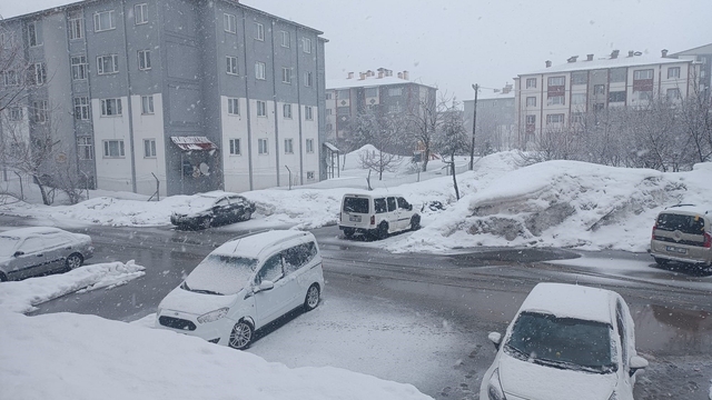 Bitlis'te kar yağışı