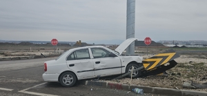 Çorum'da iki otomobilin çarpıştığı kazada 6 kişi yaralandı