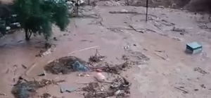 Şırnak’ta sağanak; dereler taştı, evleri su bastı