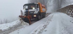 Kocaeli'nin yüksek kesimleri beyaza büründü
