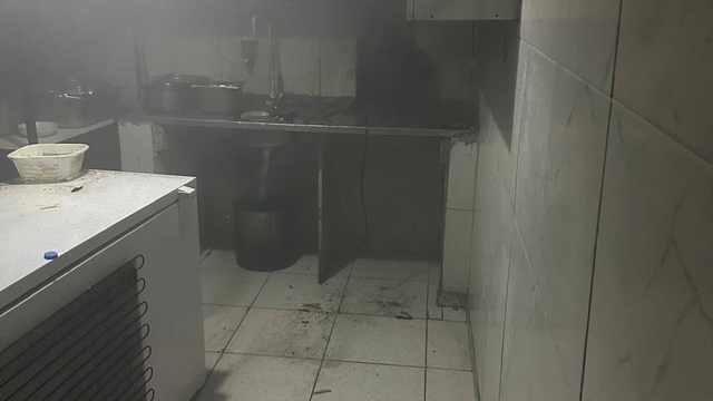 Kurtalan'da yemek işletmesinde yangın