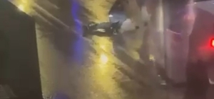 Cadde ortasında tekme ve yumruklarla darbedildi