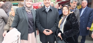 Burhaniye’de kadın muhtarlar bayramlaşma programına katıldı