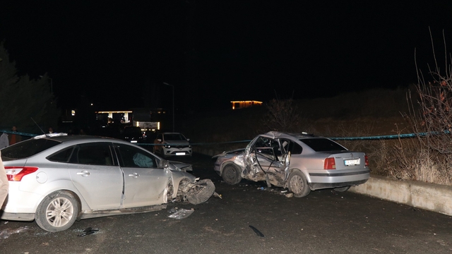 Erzurum'un Oltu ilçesinde kaza: 1'i ağır 5 yaralı