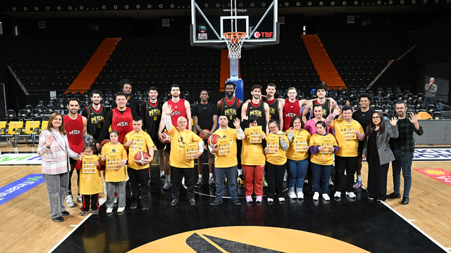 Mersin'de Down sendromlu çocuklar, MSK ile buluştu