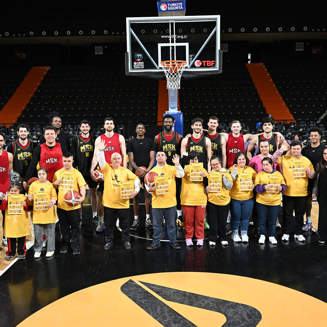 Mersin'de Down sendromlu çocuklar, MSK ile buluştu