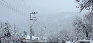 Adana'da yaylalarda kar etkili oldu
