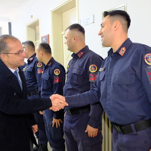 Kuyucak'ta bayramda güvenlik güçleri unutulmadı